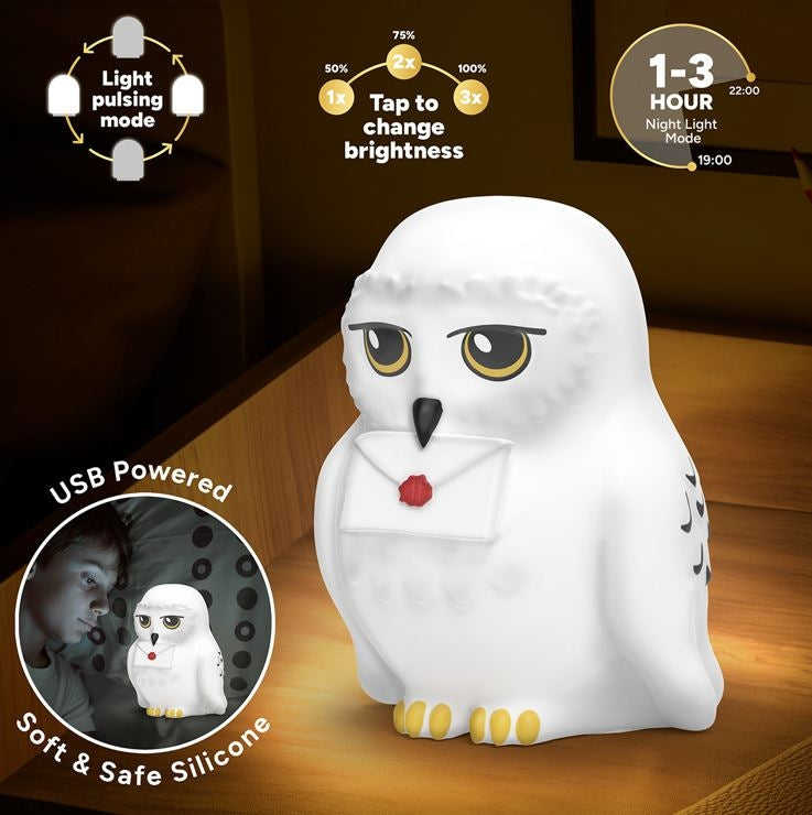 PALADONE Hedwig SquishyGlo Silicone Light Rechargeable Paladone