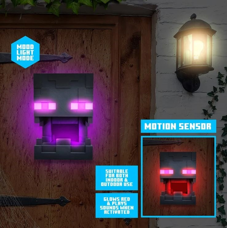 PALADONE Enderman Mask Light Motion Sensor Paladone