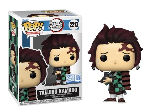 FUNKO POP Animation: Demon Slayer - 2213 Tanjiro Kamado with Crow (Exclusive) 9cm Funko