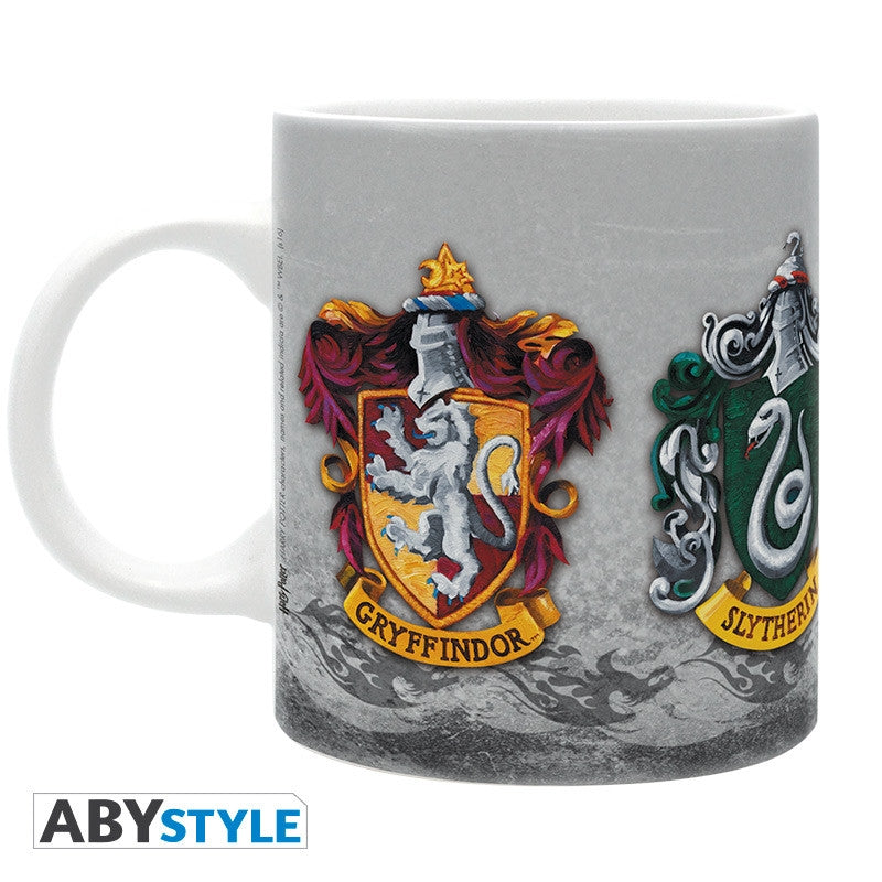 ABYSTYLE HARRY POTTER - Tazza 320 ml : " The 4 Houses Abystyle