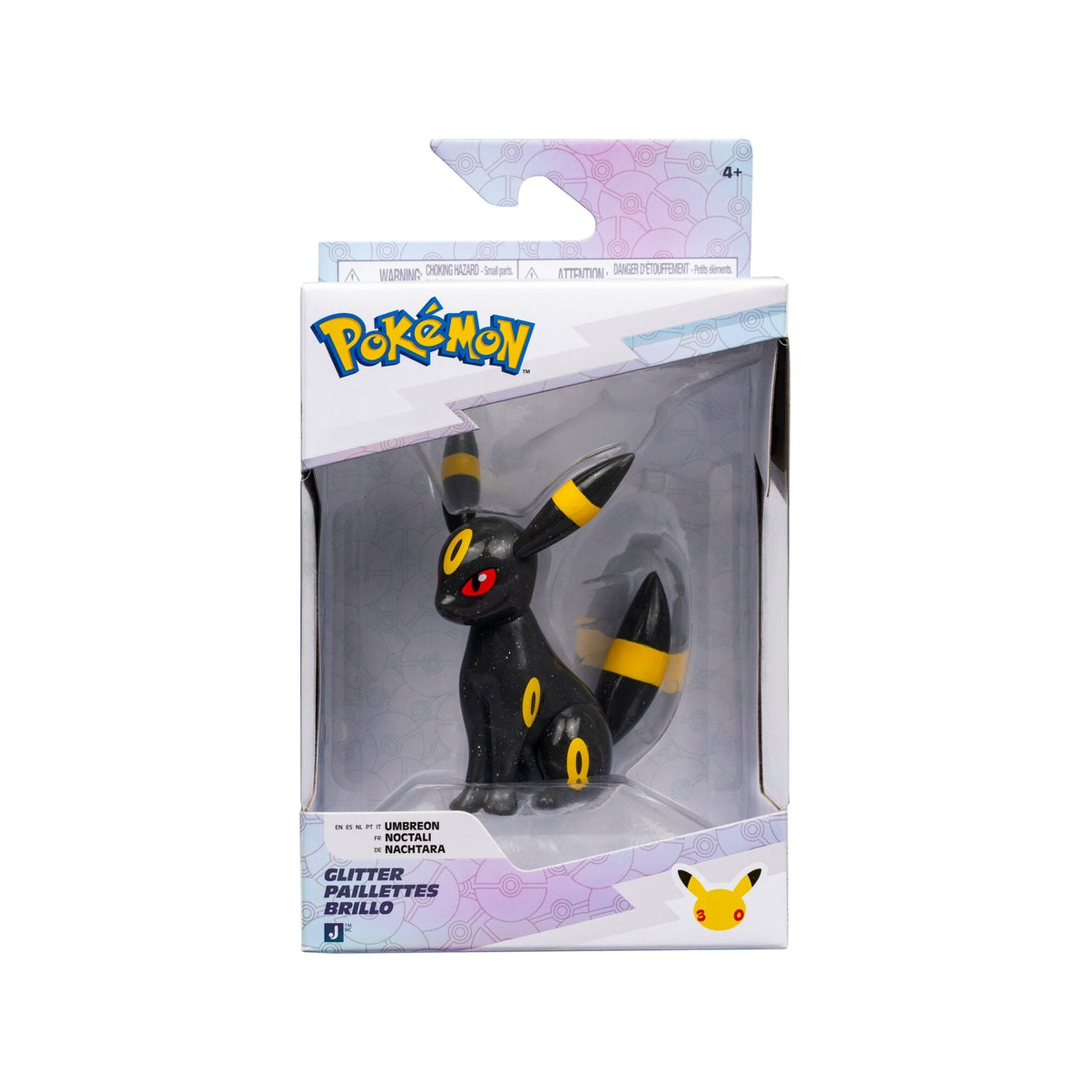JAZWARES Battle Figure: Pokemon - 30th Glitter Umbreon Jazwares