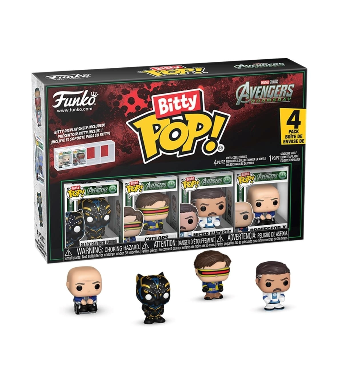 FUNKO Bitty POP 4-Pack Marvel - Serie 3 Funko