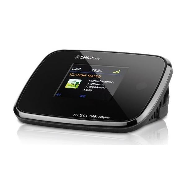 Albrecht DR 52 CA radio Orologio Digitale Nero - Disponibile in 6-7 giorni lavorativi