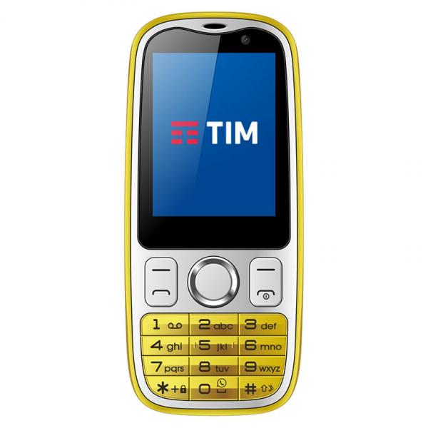 CELLULARE TIM EASY 4G 2.4" 4G WHATSAPP INTEGRATO YELLOW TIM ITALIA - Disponibile in 3-4 giorni lavorativi