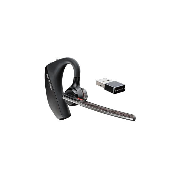POLY VOYAGER 5200 UC Cuffia Aggancio Bluetooth Nero - Disponibile in 6-7 giorni lavorativi