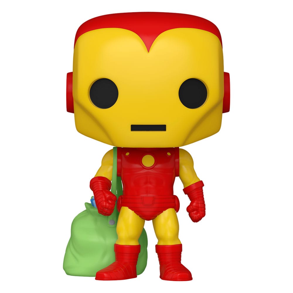 Funko Pop! Marvel: Holiday - 1282 Iron Man w/Bag 9Cm - Disponibile in 2/3 giorni lavorativi