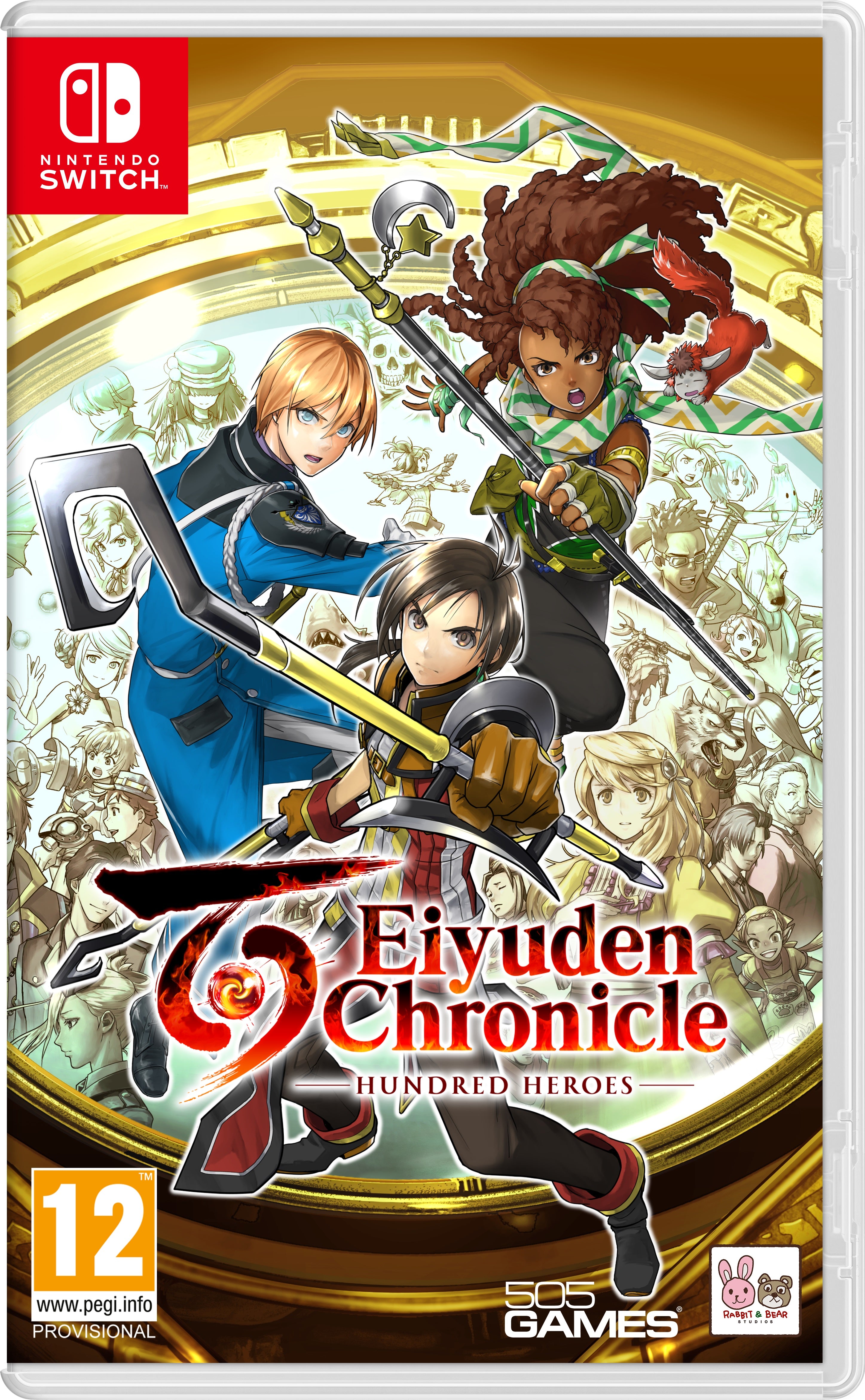 Switch Eiyuden Chronicle-Hundred Heroes - Disponibile in 2/3 giorni lavorativi