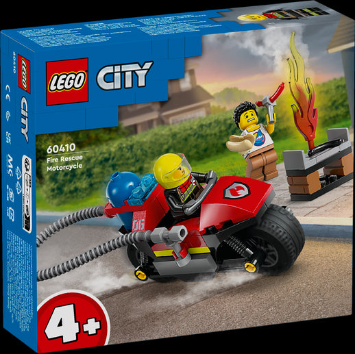 LEGO 60410 Motocicletta dei pompieri - Disponibile in 2/3 giorni lavorativi
