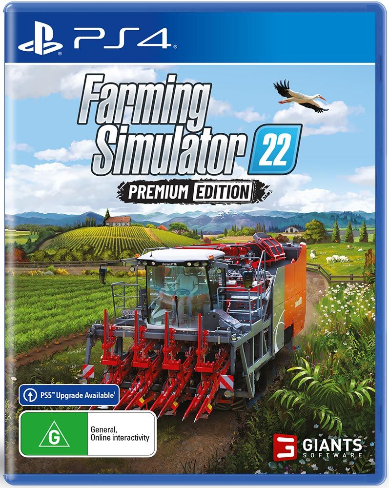 PS4 Farming Simulator 22 - Premium Edition - Disponibile in 2/3 giorni lavorativi