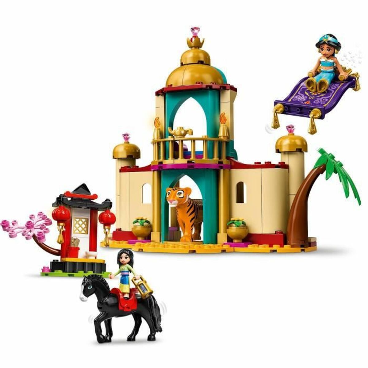 Playset Lego 43208 Adventures of Jasmine and Mulan - Disponibile in 3-4 giorni lavorativi