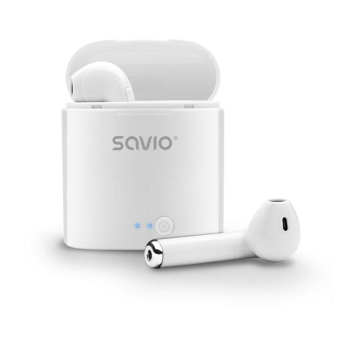 Auricolari in Ear Bluetooth Savio TWS-01 Bianco - Disponibile in 3-4 giorni lavorativi