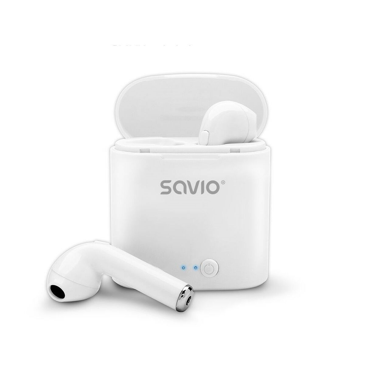 Auricolari in Ear Bluetooth Savio TWS-01 Bianco - Disponibile in 3-4 giorni lavorativi