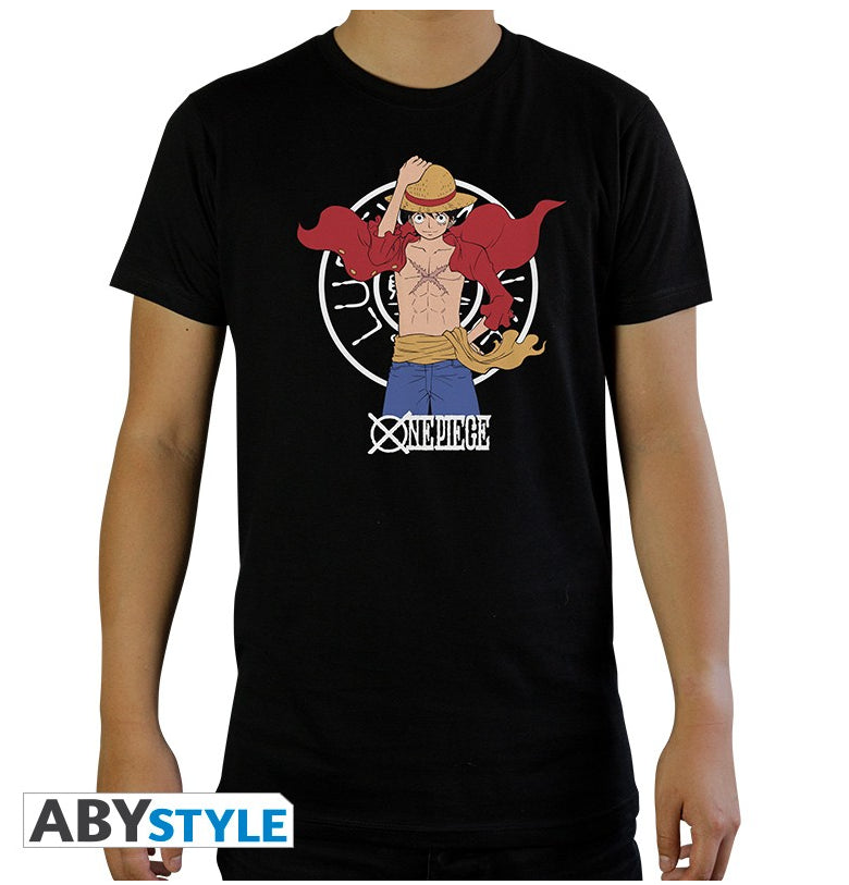 ABYSTYLE ONE PIECE - T-shirt "Luffy New World" (M) - Disponibile in 2/3 giorni lavorativi