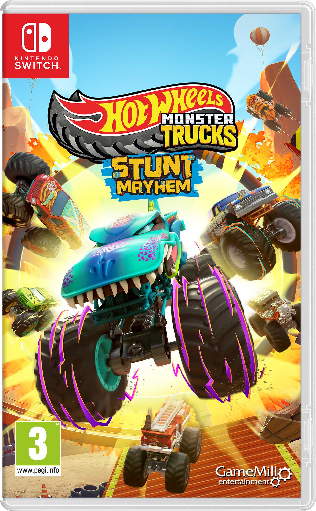 Switch Hot Wheels Monster Trucks - Disponibile in 2/3 giorni lavorativi