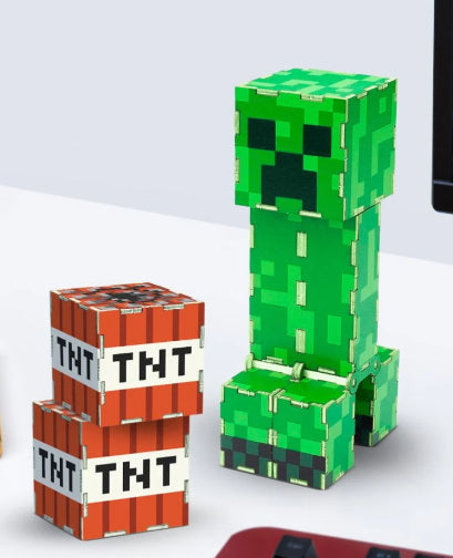 PALADONE Minecraft Creeper Construction Kit - Disponibile in 2/3 giorni lavorativi