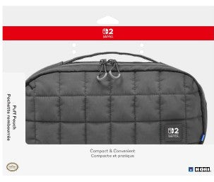 Switch 2 HORI Borsa Imbottita Puff Pouch (Nero) - Data di uscita 05/06/2025 GED