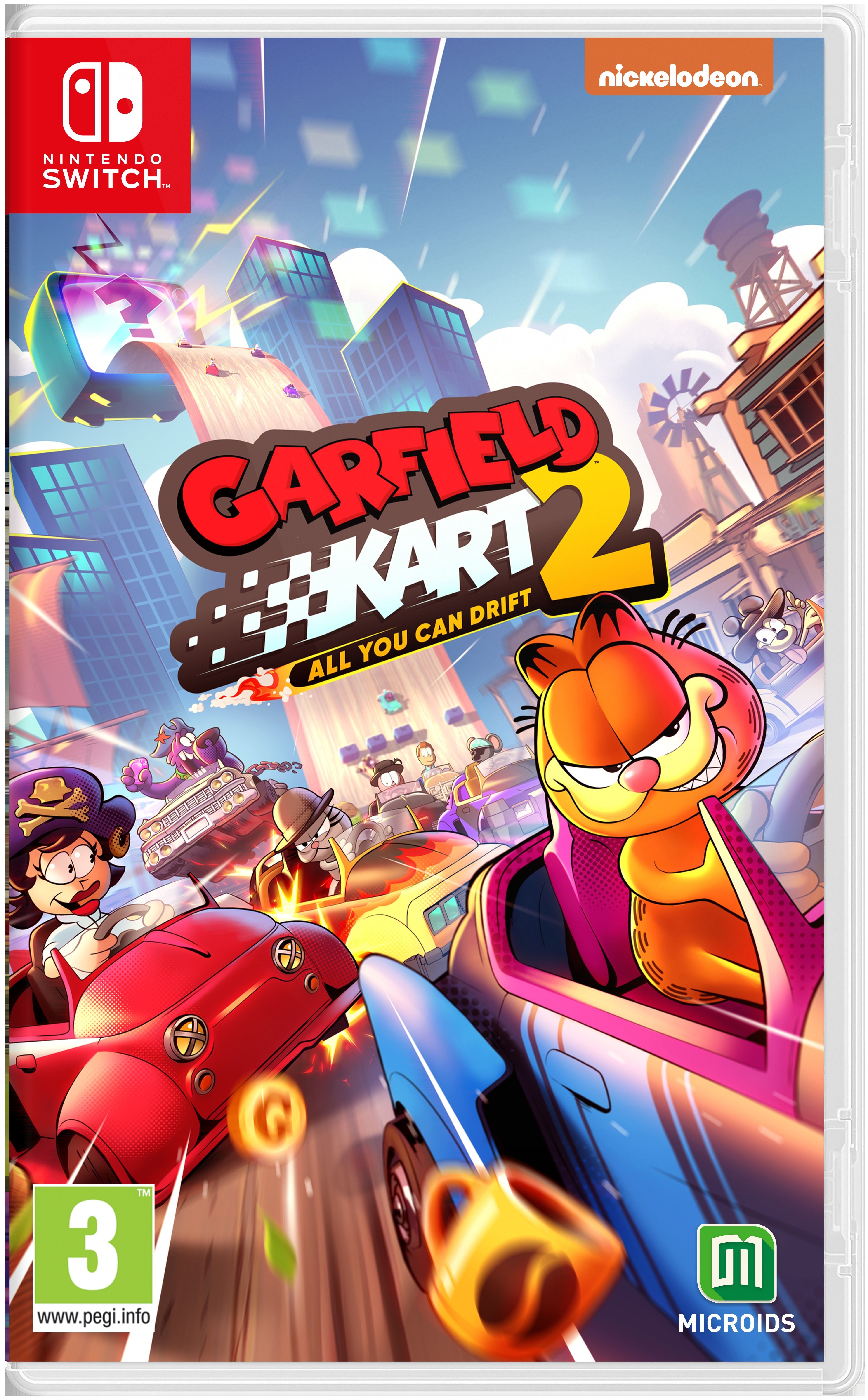 Switch Garfield Kart 2 - All You Can Drift - Data di uscita: 10-09-2025 Plaion