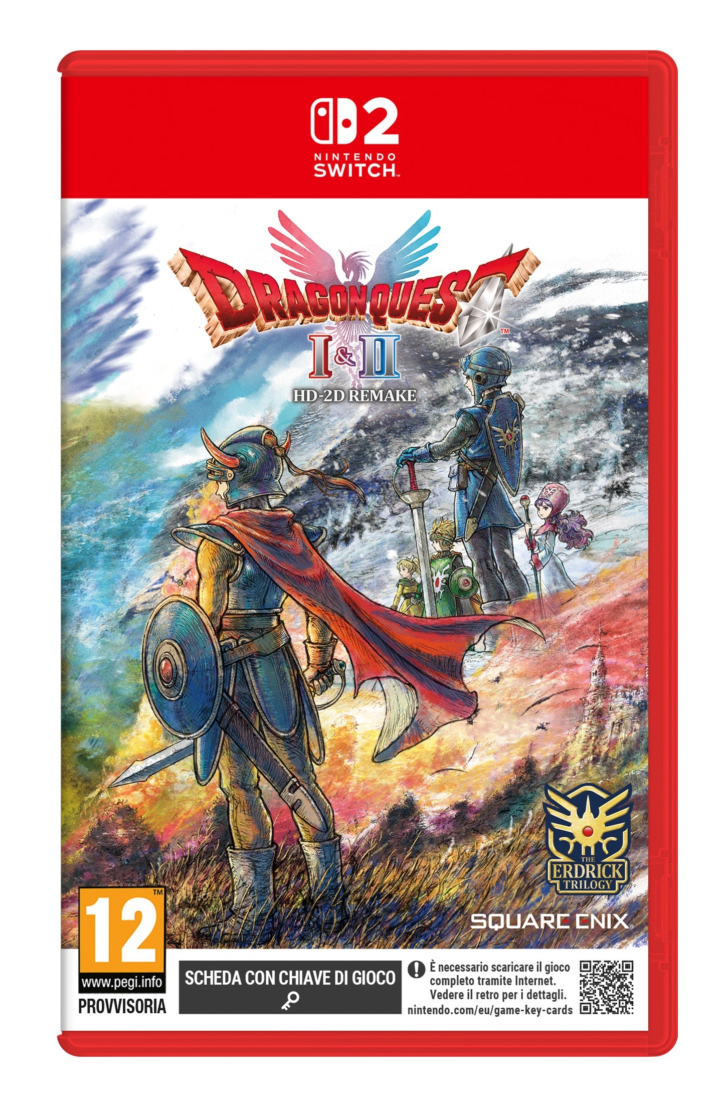 Switch 2 DRAGON QUEST I&II HD-2D REMAKE - Data di uscita: 30-10-2025 Namco Bandai