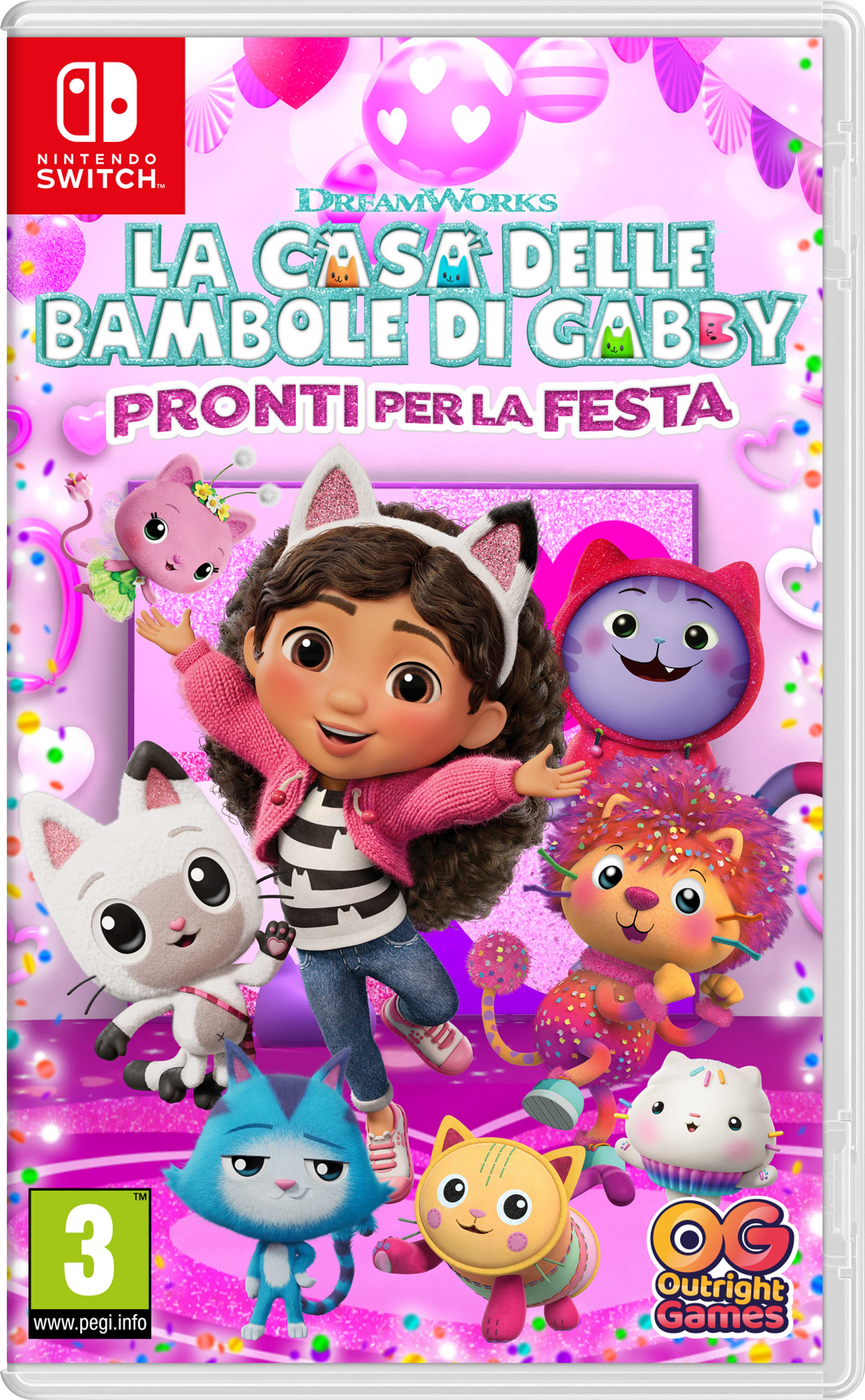 Switch DreamWorks Gabby's Dollhouse: Ready to Party - Data di uscita: 19-09-2025 Cidiverte
