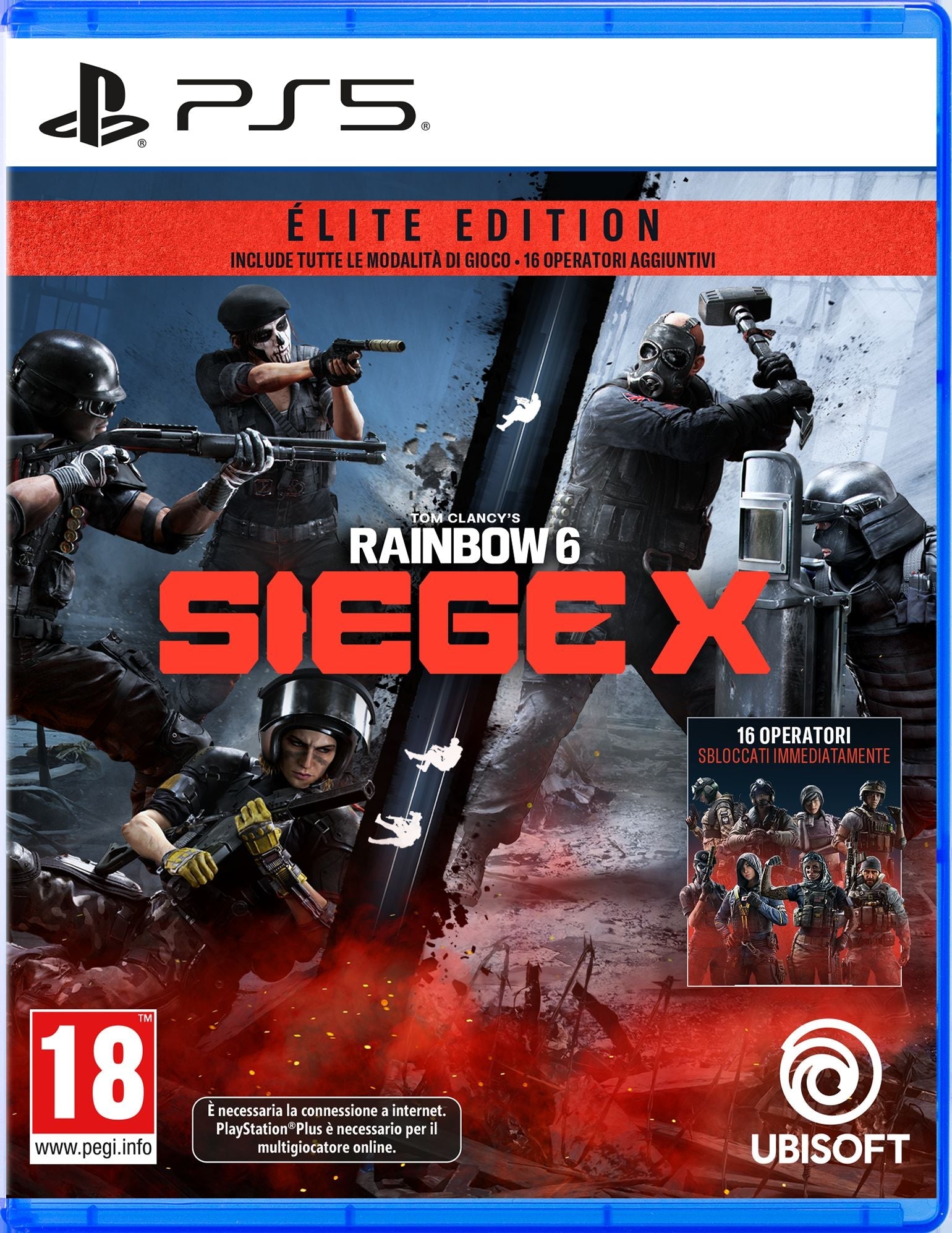 PS5 Tom Clancy's Rainbow Six Siege X Elite Edition - Data di uscita: 18-09-2025 Ubisoft