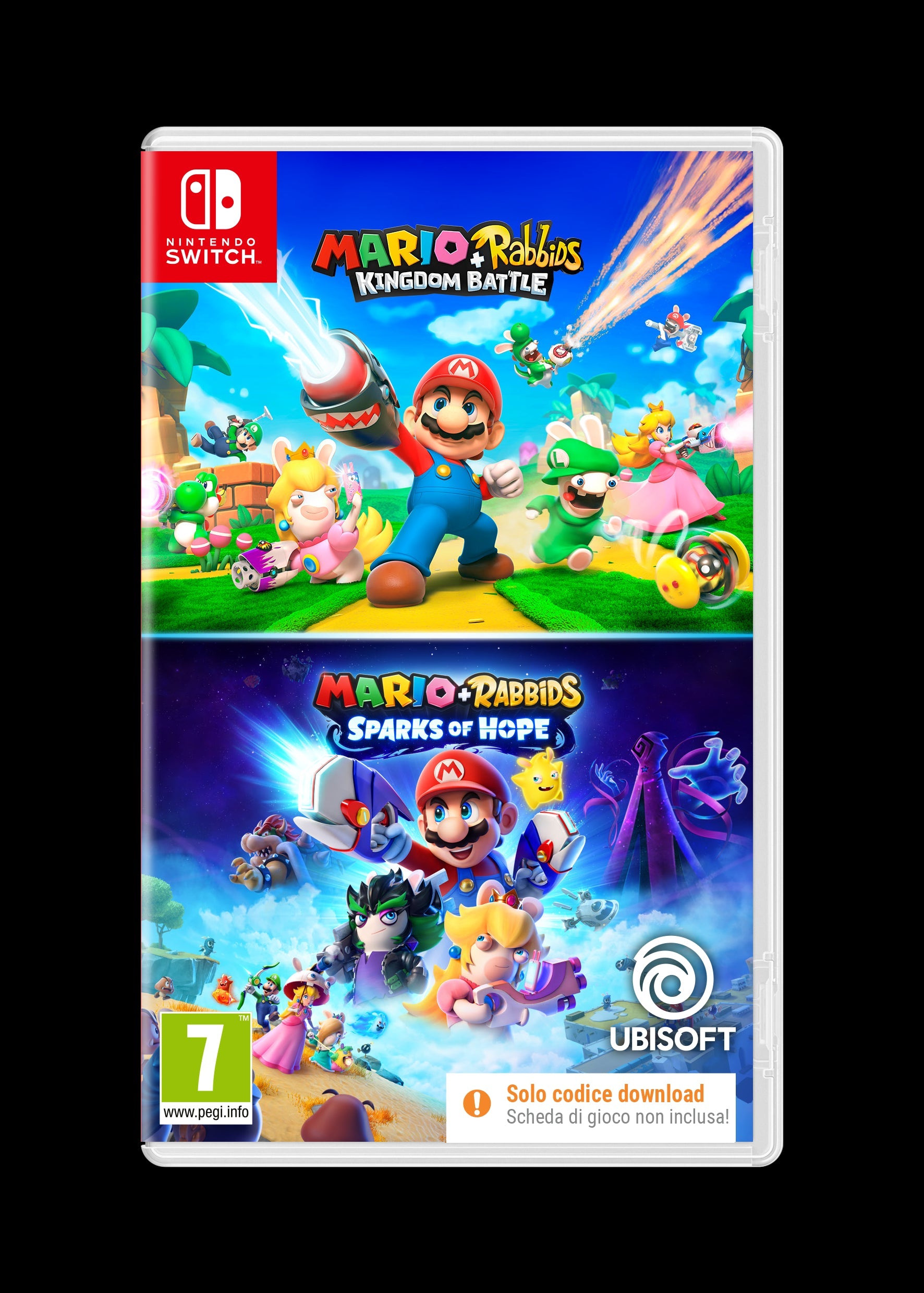 Switch Mario + Rabbids Double Pack (CIAB) - Data di uscita: 18-09-2025 Ubisoft
