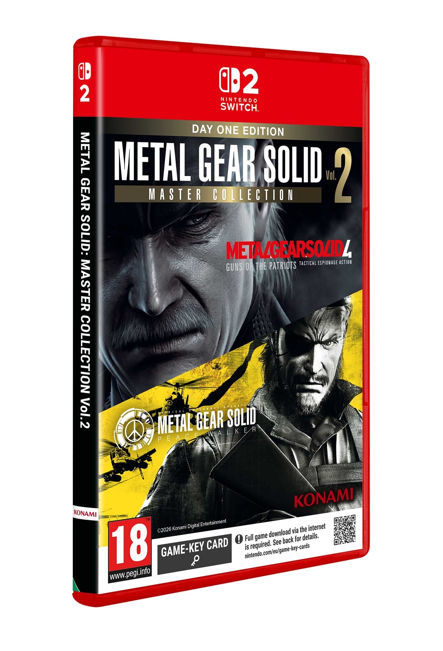 Switch 2 Metal Gear Solid: Master Collection Volume 2 - Day One Edition - Data di uscita: 27-08-2026 Switch 2 Metal Gear Solid: Master Collection Volume 2 - Day One Edition - Data di uscita: 27-08-2026