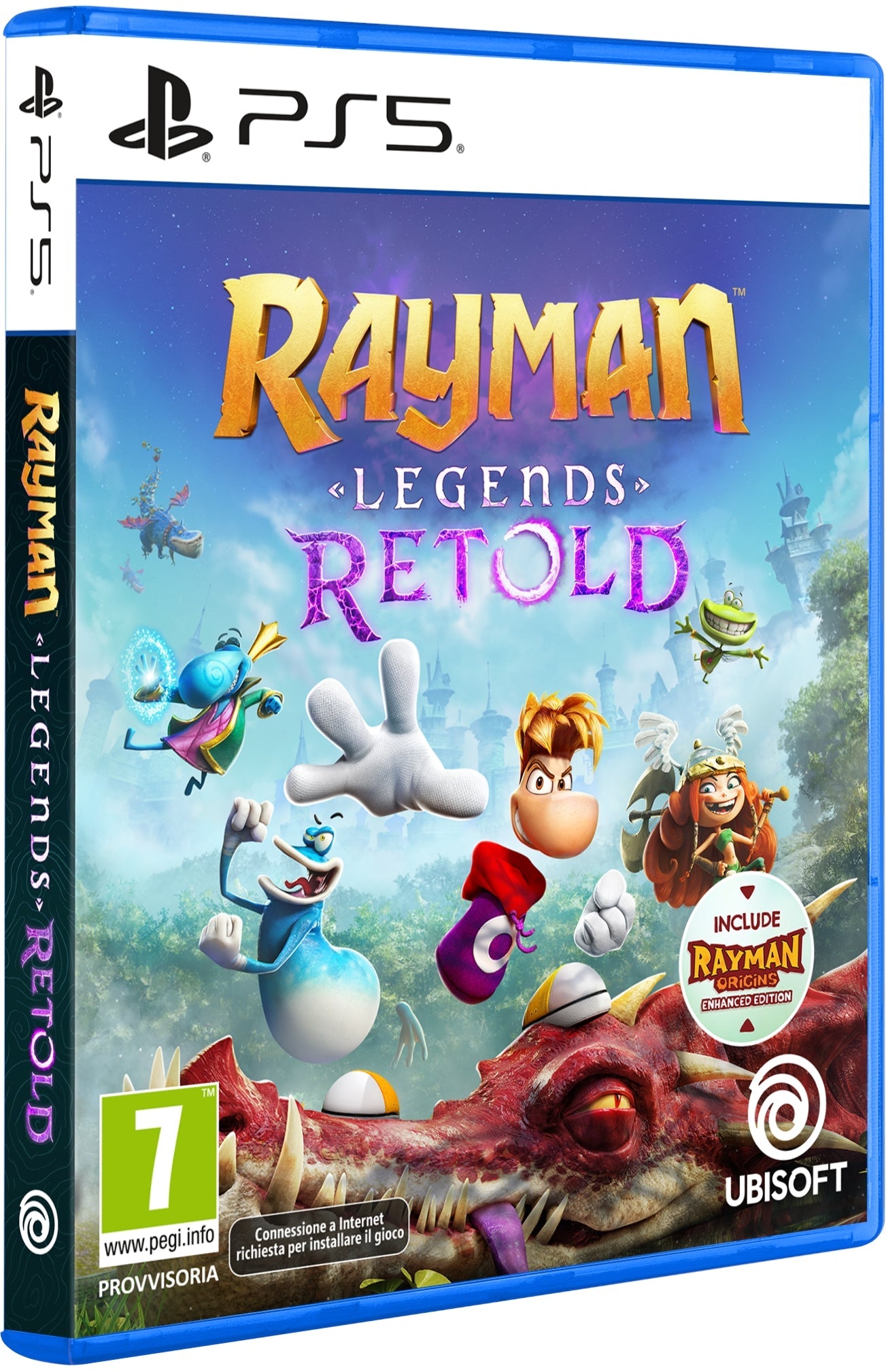 PS5 Rayman Legends Retold Ubisoft