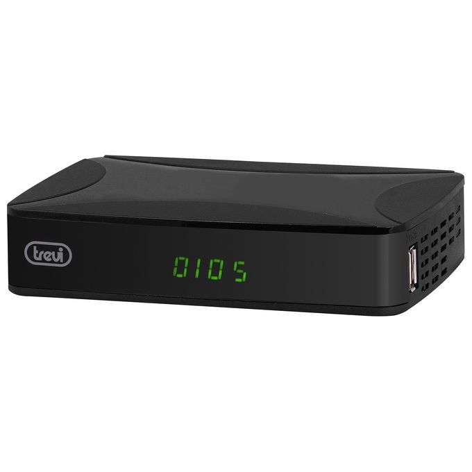 Trevi HE 3368 T2 Decoder Digitale Terrestre HD DVB-T2 con H.265-HEVC 10 Bit Hdmi Scart Usb Funzione Rec Telecomando - Disponibile in 3-4 giorni lavorativi