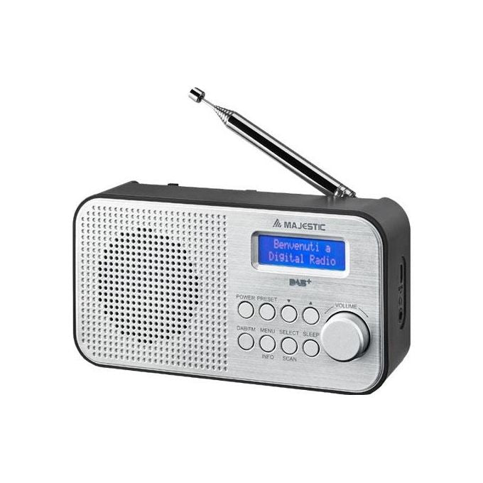 Majestic Rt-194 Radio Dab Portatile - Disponibile in 3-4 giorni lavorativi