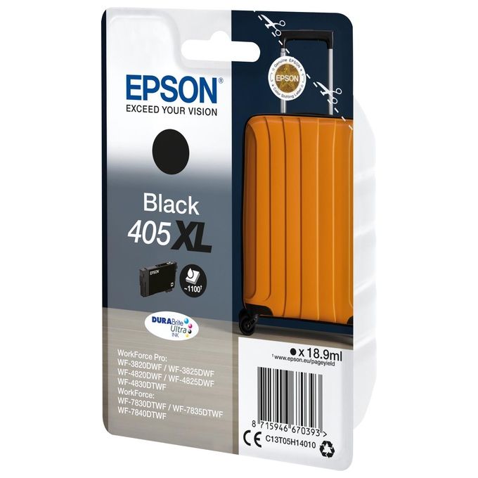 Epson Cartucca Ink-Jet Epson 405xl Trolley Nero - Disponibile in 3-4 giorni lavorativi