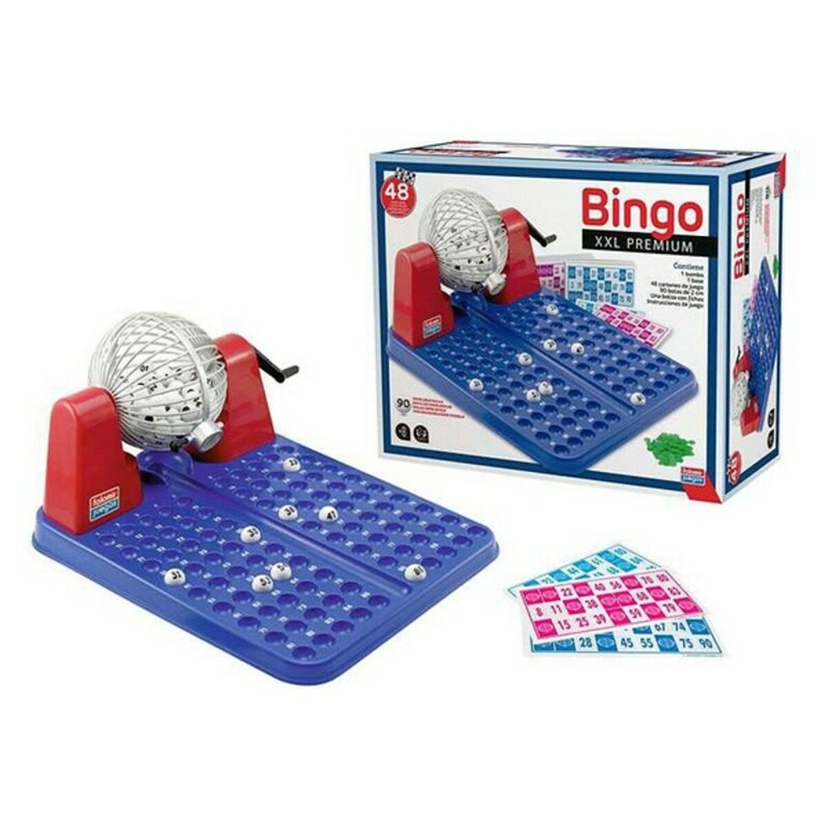 Bingo Falomir Cartone Plastica (40 x 33 x 21 cm) - Disponibile in 3-4 giorni lavorativi