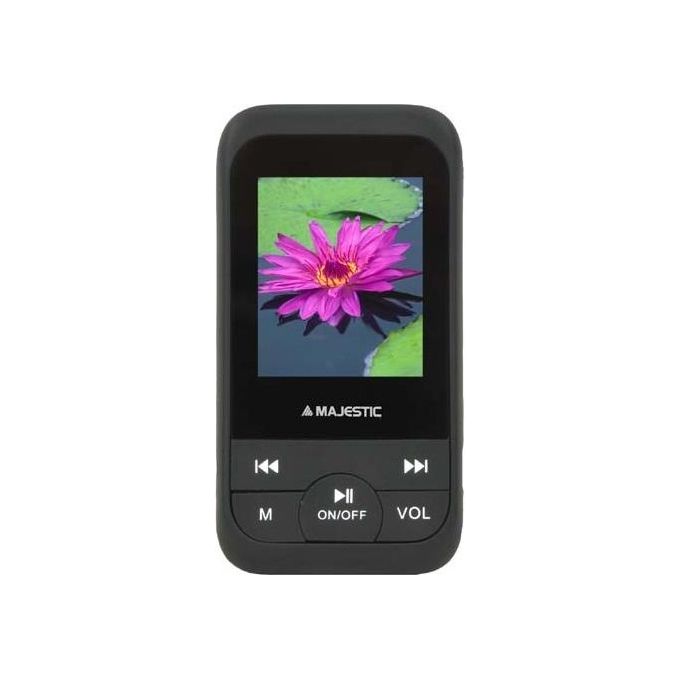 Majestic Lettore Mp4 con MicroSD 8Gb Nero - Disponibile in 3-4 giorni lavorativi
