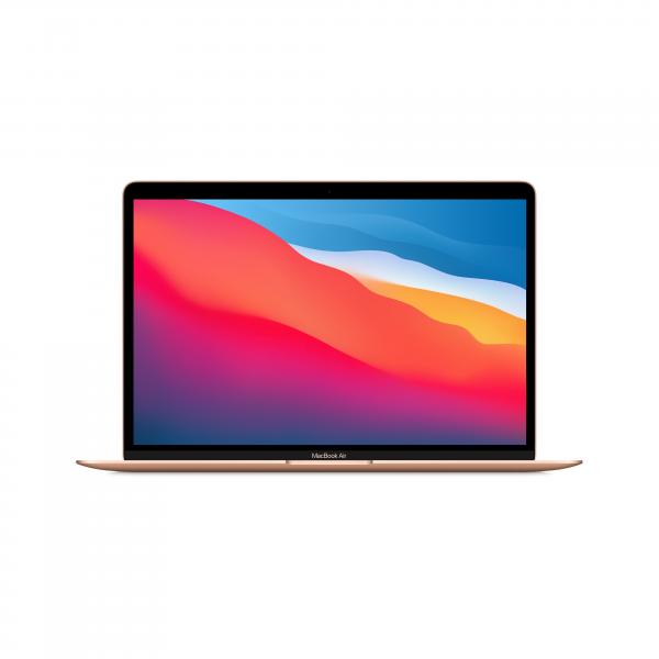 PC Notebook Nuovo NOTEBOOK APPLE MACBOOK AIR 13.3" 2560X1600 CHIP M1 CON GPU 7CORE 256GB SSD 8GB 2XTHUNDERBOLT USB 4 WI-FI 6 BLUETOOTH 5.0 MACOS GOLD MGND3T/A - Disponibile in 3-4 giorni lavorativi