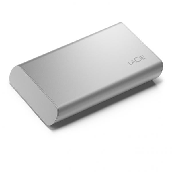 LACIE STKS2000400 SSD ESTERNO 2.000GB INTERFACCIA USB TYPE C SILVER - Disponibile in 3-4 giorni lavorativi