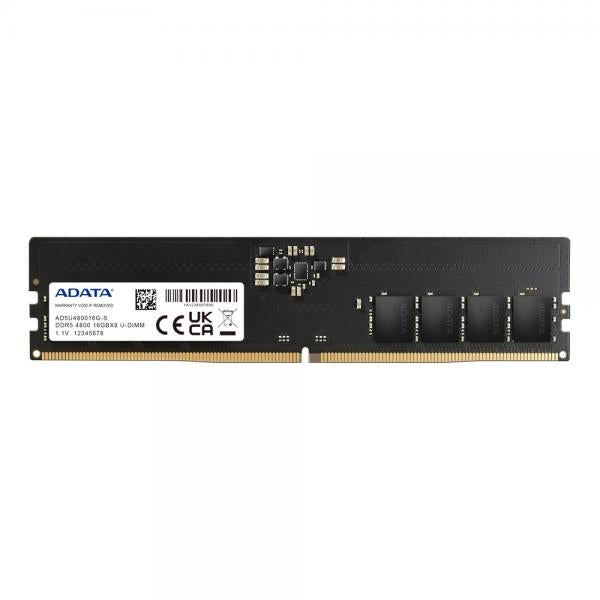 DDR5 16GB 4800 MHZ DIMM ADATA CL40 1,1V - Disponibile in 3-4 giorni lavorativi