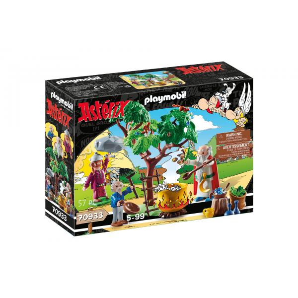 PLAYMOBIL - 70933 - Asterix: Getafix e Magic Potion Cauldron - Disponibile in 3-4 giorni lavorativi
