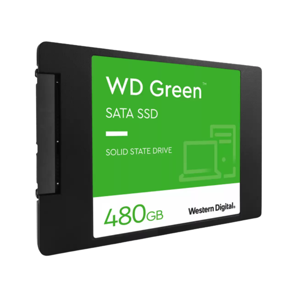 Western Digital Green WDS480G3G0A Drives allo Stato Solido 2.5'' 480Gb Serial ATA III - Disponibile in 3-4 giorni lavorativi