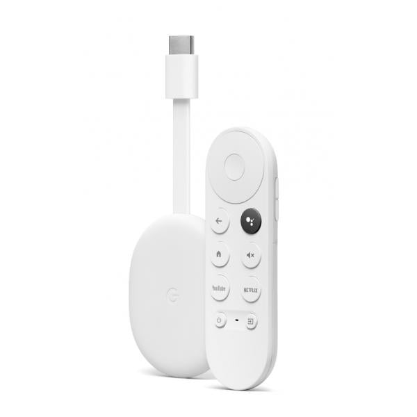 Google Chromecast with GoogleTV HDMI 4K Ultra HD Android Bianco - Disponibile in 6-7 giorni lavorativi