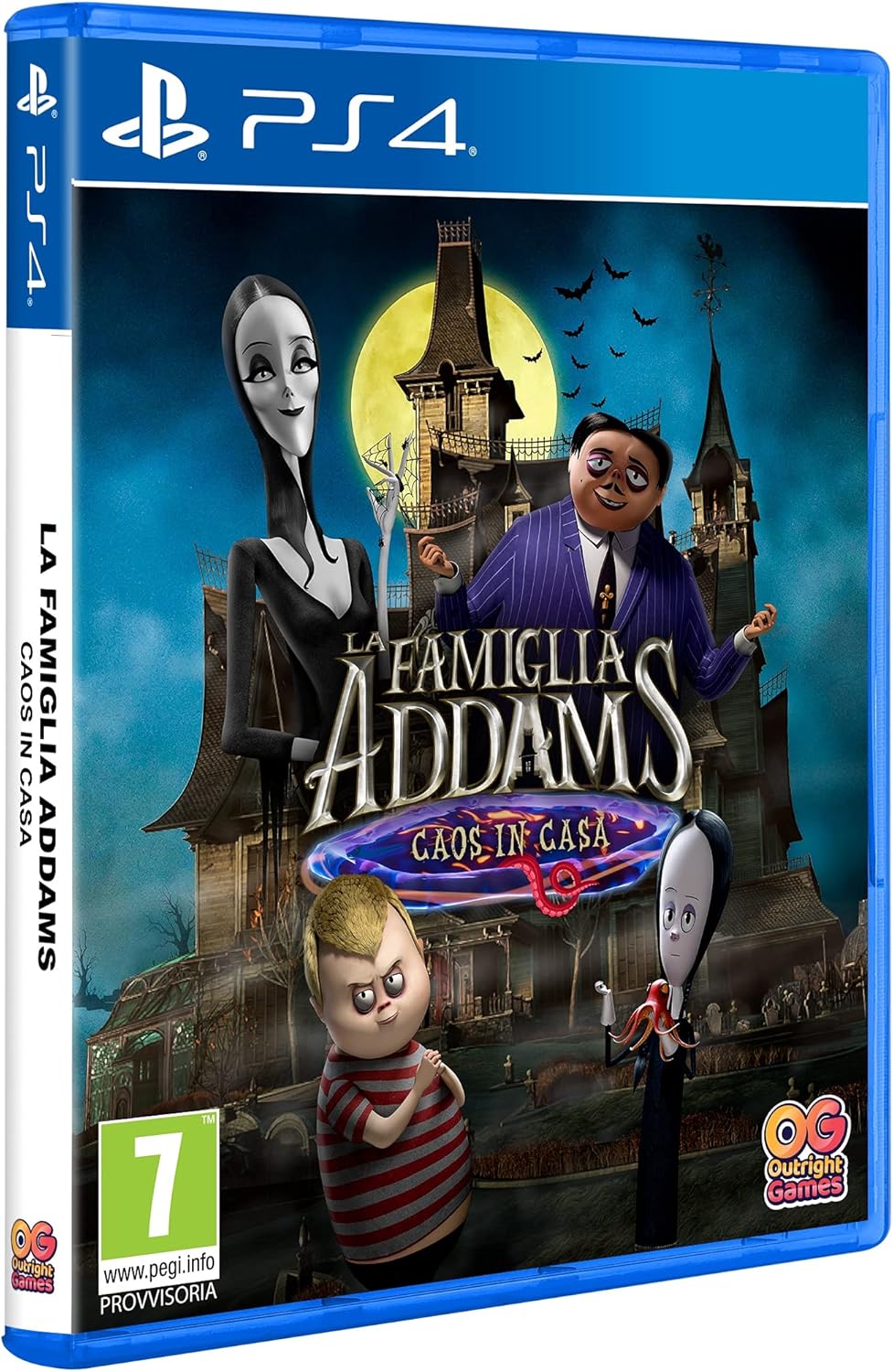 PS4 La famiglia Addams Caos in casa - Usato garantito Disponibilità immediata - Disponibile in 2/3 giorni lavorativi