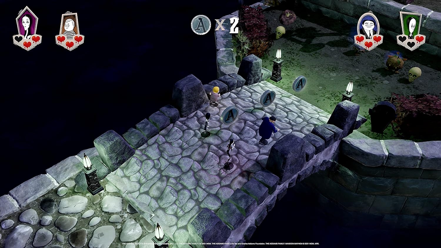 PS4 La famiglia Addams Caos in casa - Usato garantito Disponibilità immediata - Disponibile in 2/3 giorni lavorativi