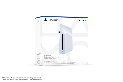 PS5 SONY Playstation 5 Digital Slim Lettore Disc Drive (Unità Disco) - Disponibile in 2/3 giorni lavorativi