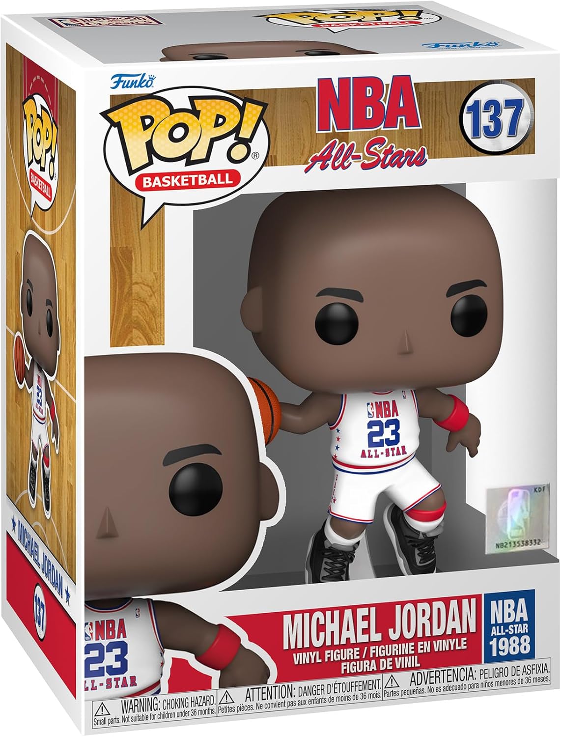 Funko Pop! FUNKO POP NBA - 137 Michael Jordan (All Star Uniform 1988) 9 cm - Disponibilità immediata Pop!