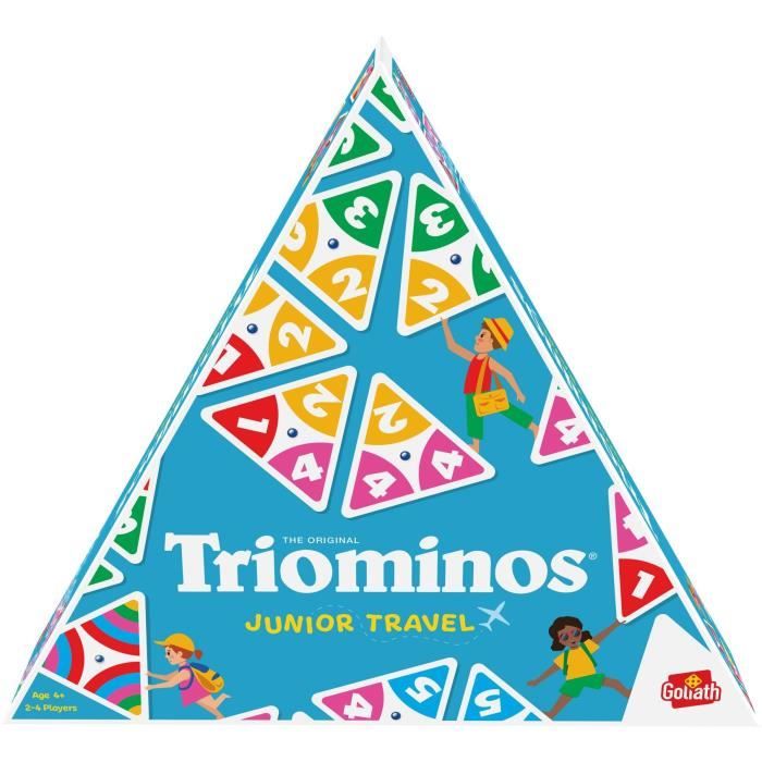 Triominos Junior Travel '24 - Gioco da tavolo - GOLIATH - Disponibile in 3-4 giorni lavorativi