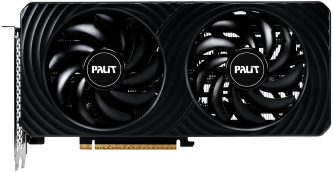 Scheda video GPU Palit GeForce RTX 5060 Dual OC, GeForce RTX 5060, 8 GB, GDDR7, 128 Bit, 7680 x 4320 Pixel, PCI Express 5.0 - Consegna gratuita in circa 7 giorni lavorativi