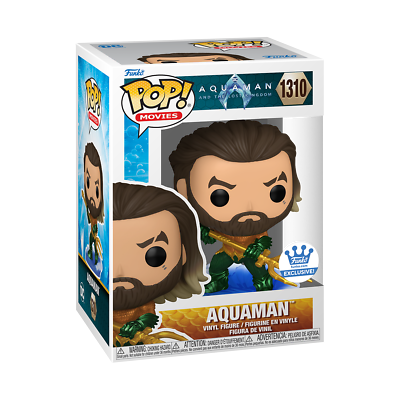 Funko Pop! Aquaman and the Lost Kingdom - 1310 Aquaman (Exclusive) 9 cm - Disponibilità immediata FUNKO