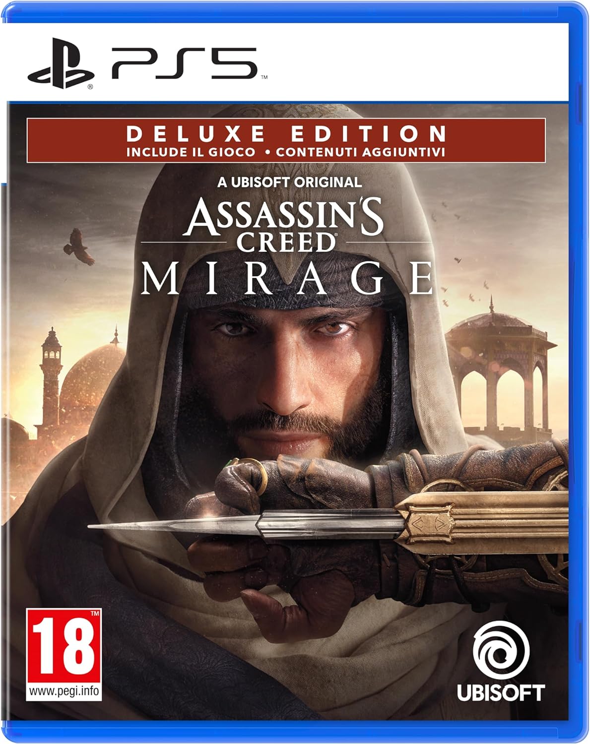 PS5 Assassin's Creed Mirage Deluxe Edition EU - Disponibilità immediata Ubisoft