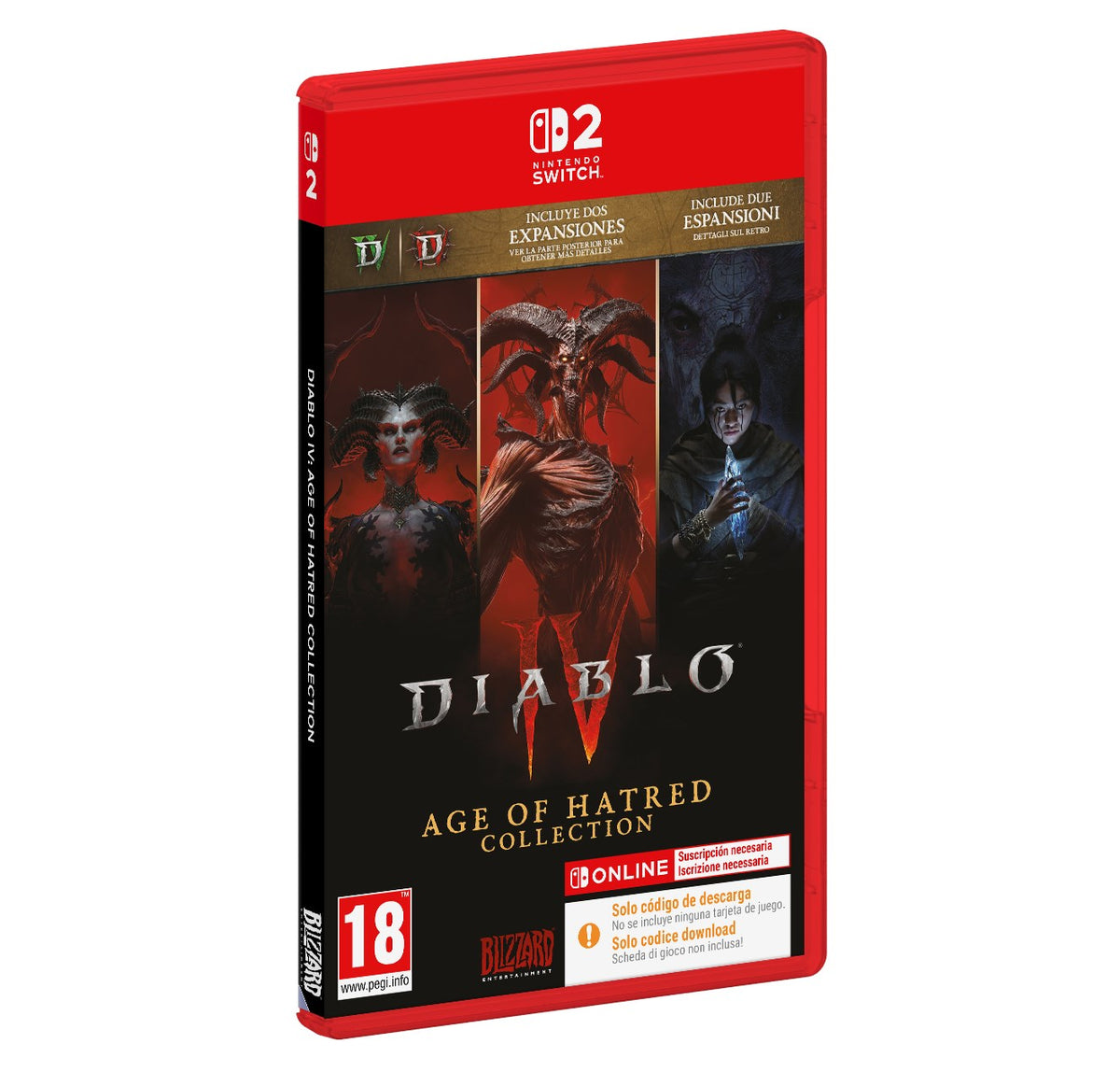 Switch 2 Diablo 4 - Disponibile in 2-3 giorni lavorativi