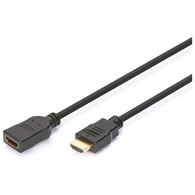 Digitus Cavo Prolunga Hdmi Maschio-Femmina 3mt - Disponibile in 3-4 giorni lavorativi