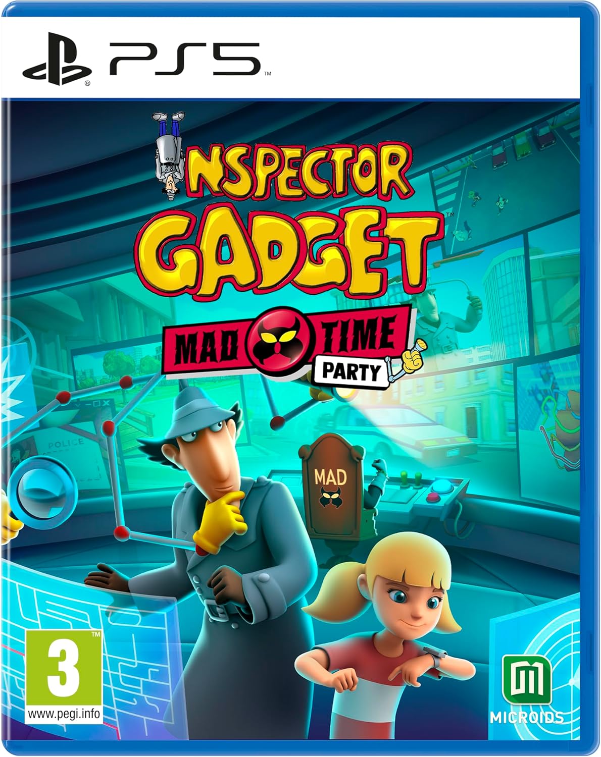 PS5 Inspector Gadget - Mad Time Party - Disponibilità immediata Plaion
