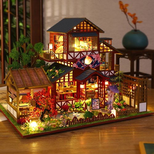 DIY Miniature Ludistri - Traditional Japanese House (34 x 26 x 25 cm) - Disponibile in 2/3 giorni lavorativi